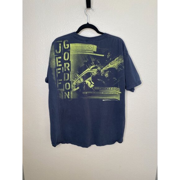 Jeff Gordon NASCAR Chase Authentics Graphic T-Shirt Size XL Black No 24 Hendrick - Picture 6 of 7